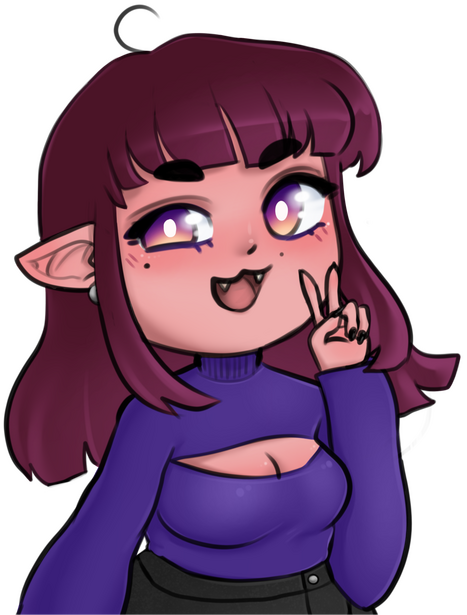 PNGtuber by @PillowKacey